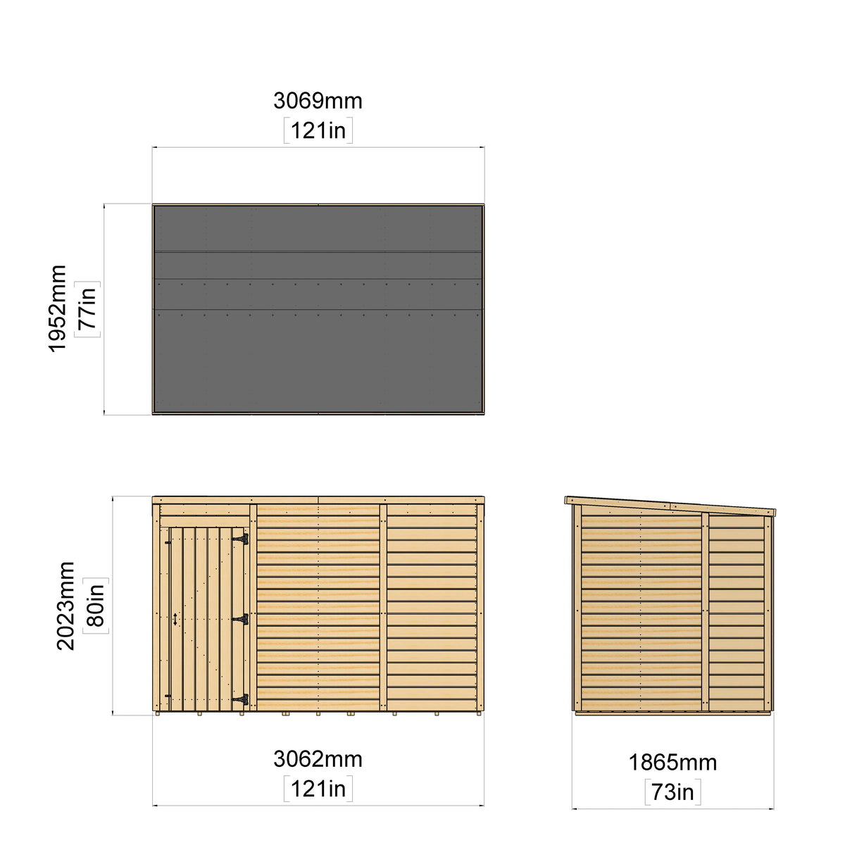 Garden Shed With No Windows