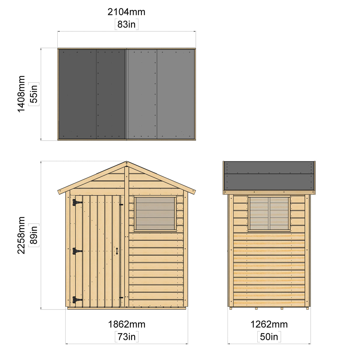 Garden Shed With Windows