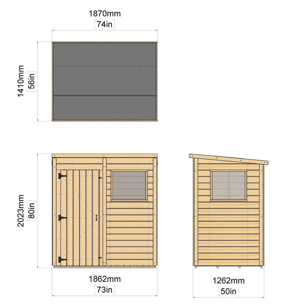 Garden Shed With Windows