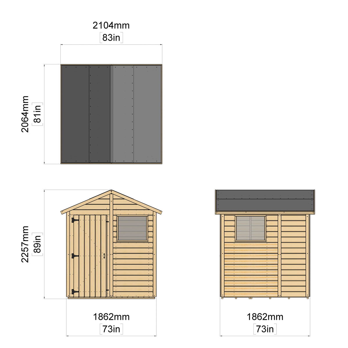 Garden Shed With Windows