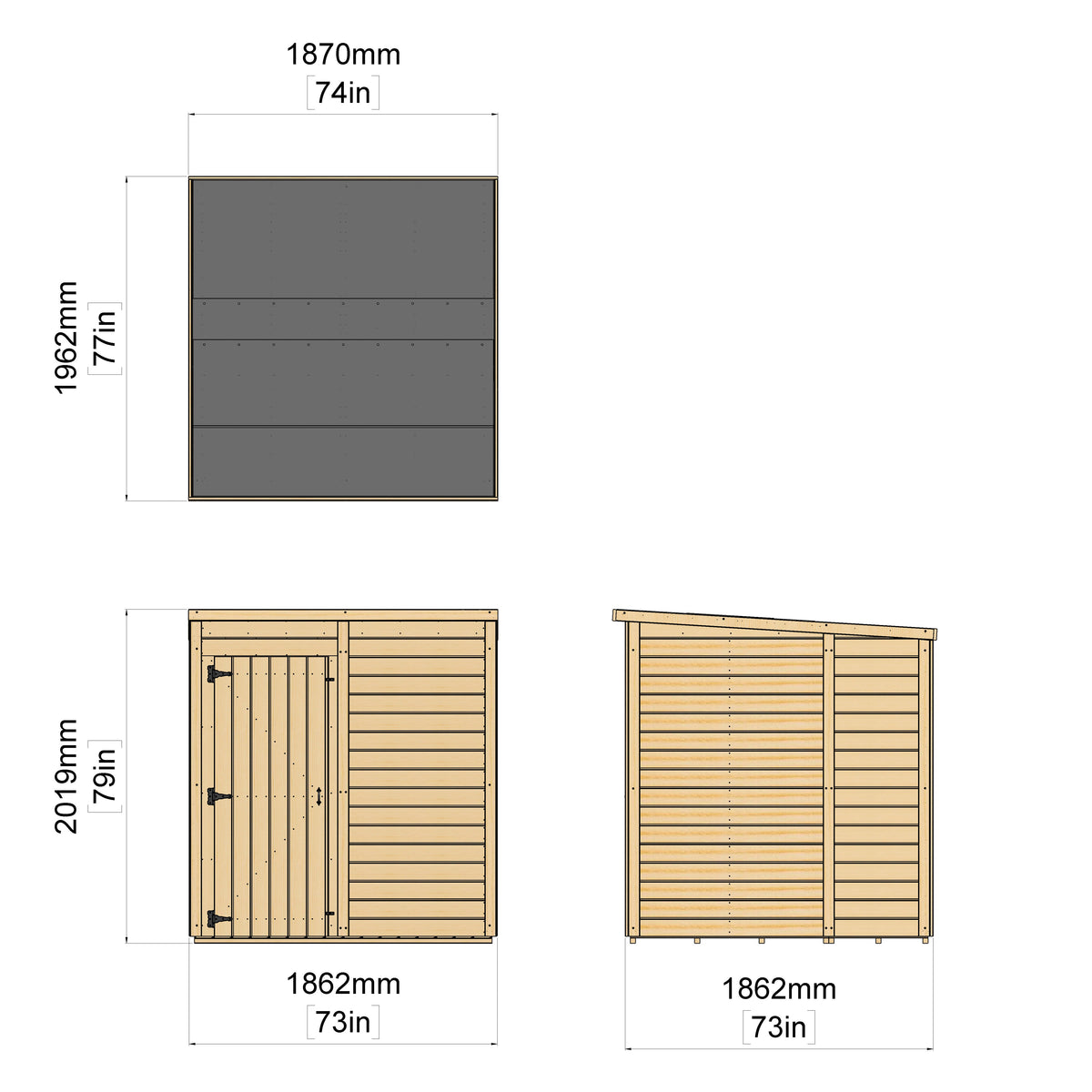 Garden Shed With No Windows