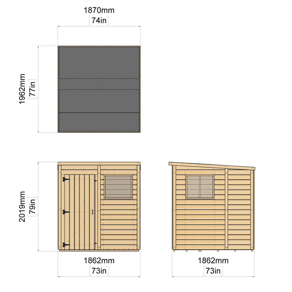 Garden Shed With Windows