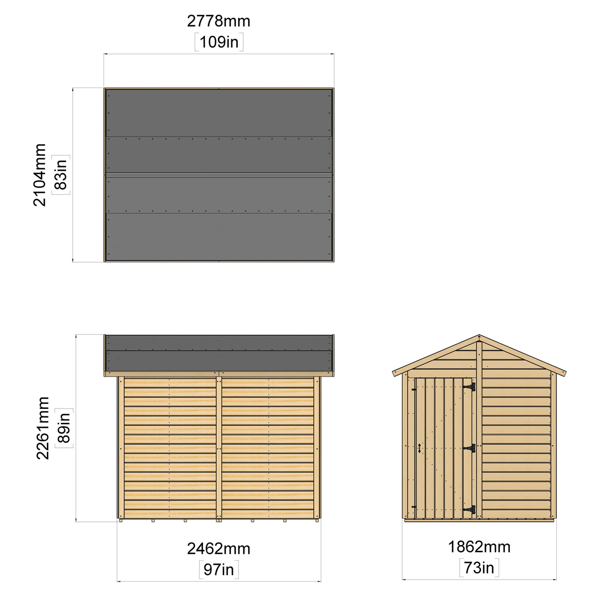 Garden Shed With No Windows