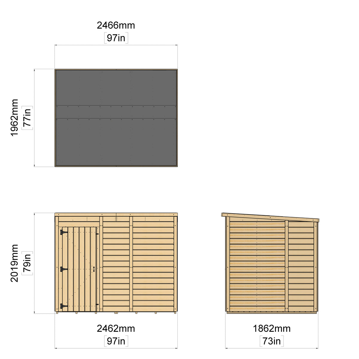 Garden Shed With No Windows