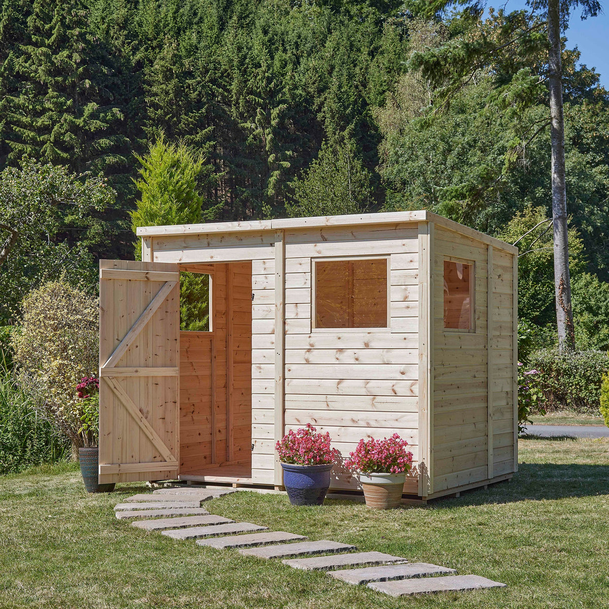 Garden Shed With Windows