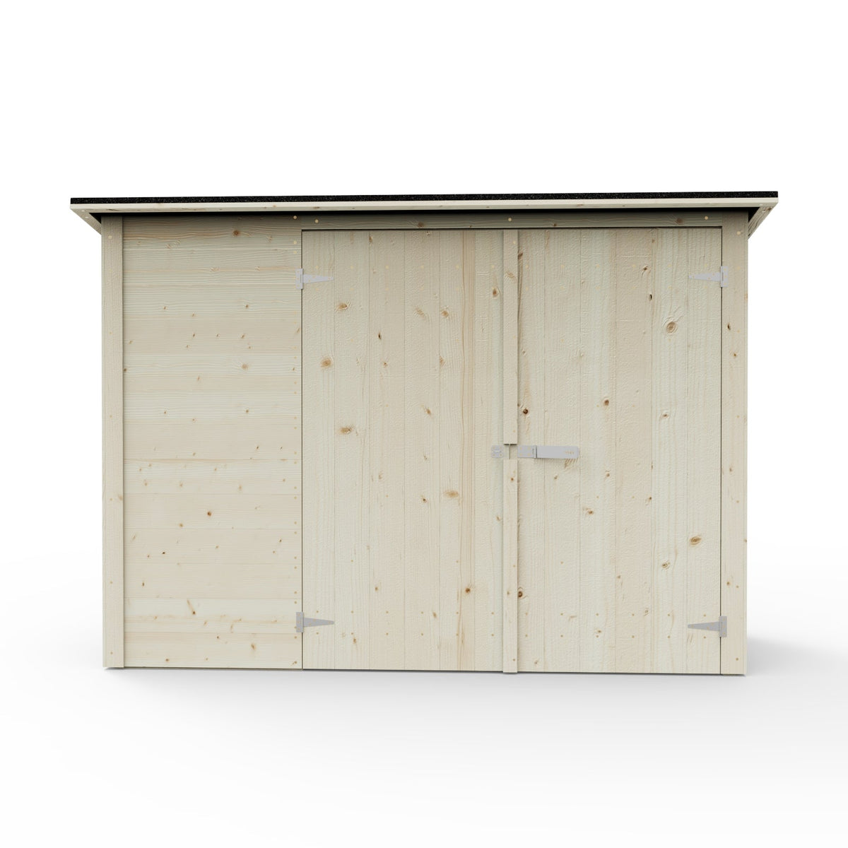 Bicycle and Wheelie Bin Storage Shed