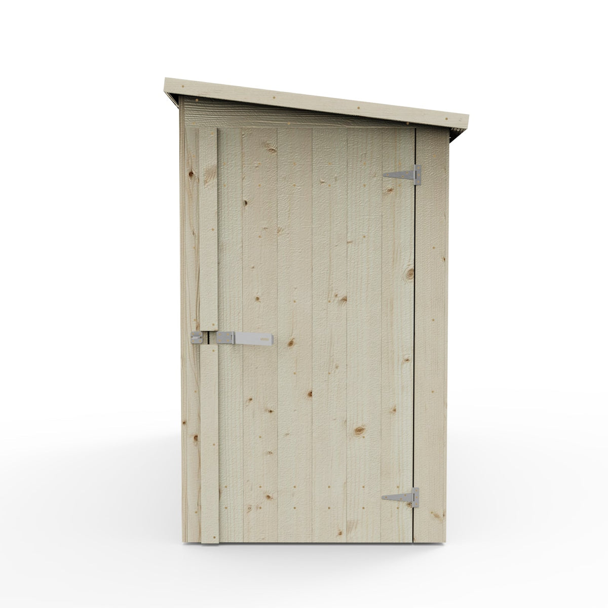 Multifunction Shed with Separate Storage areas and Shelf System