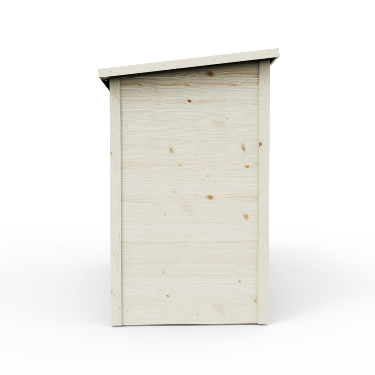 Multifunction Shed with Separate Storage areas and Shelf System