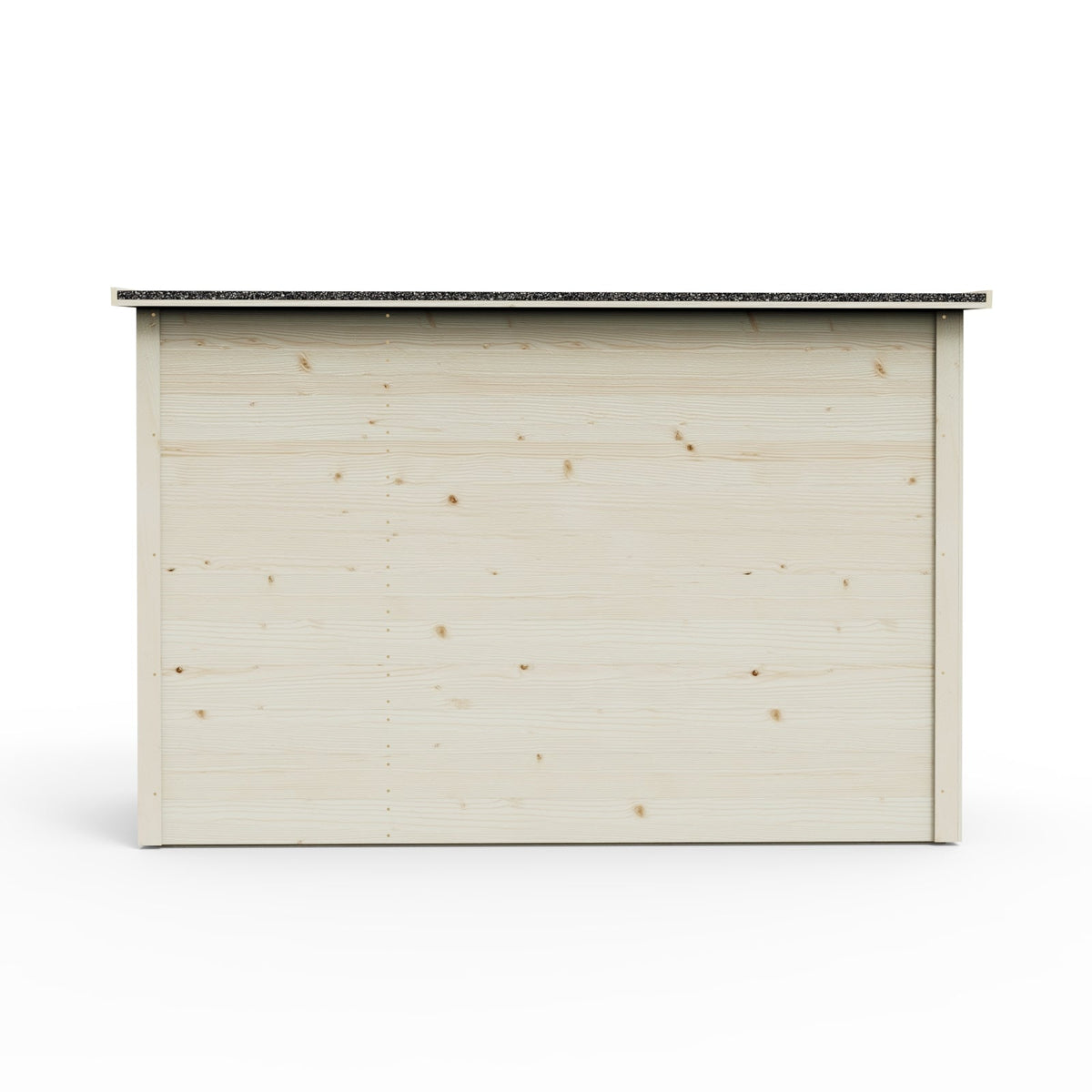 Multifunction Shed with Separate Storage areas and Shelf System