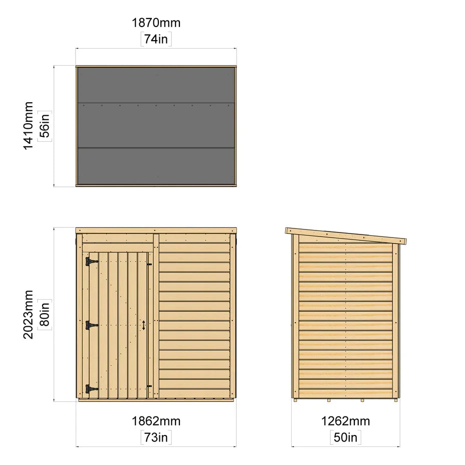 Garden Shed With No Windows